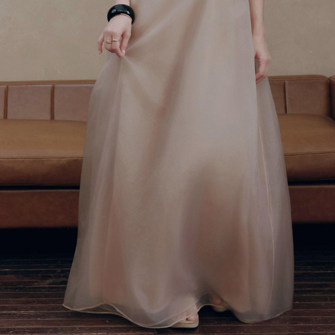 Helen Organza Maxi Dress — ảnh 5