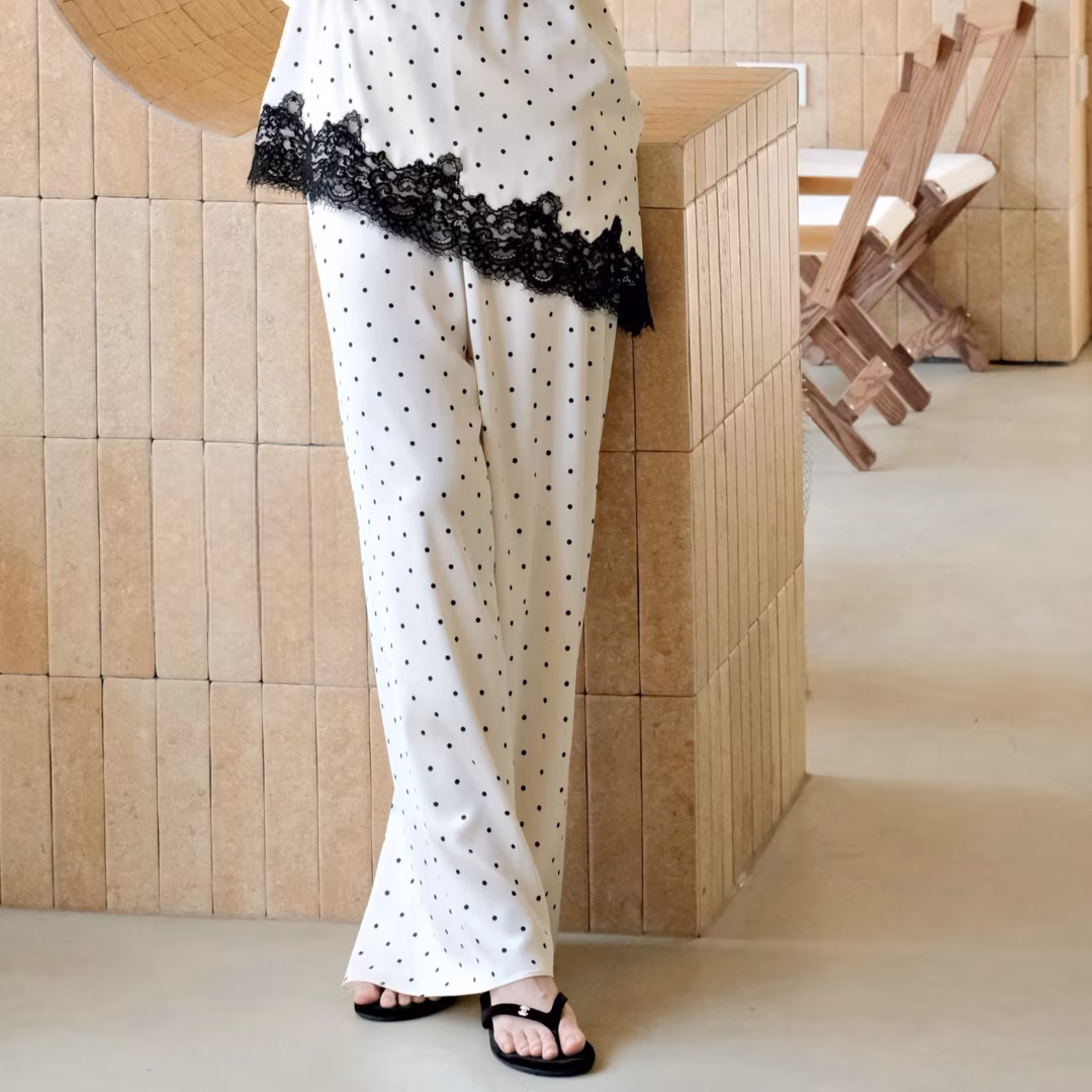 Lace Silk Trouser — ảnh 6