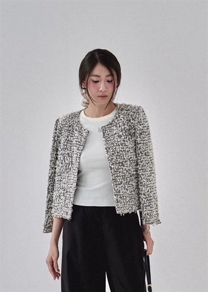 Braid Tweed Jacket — ảnh 4