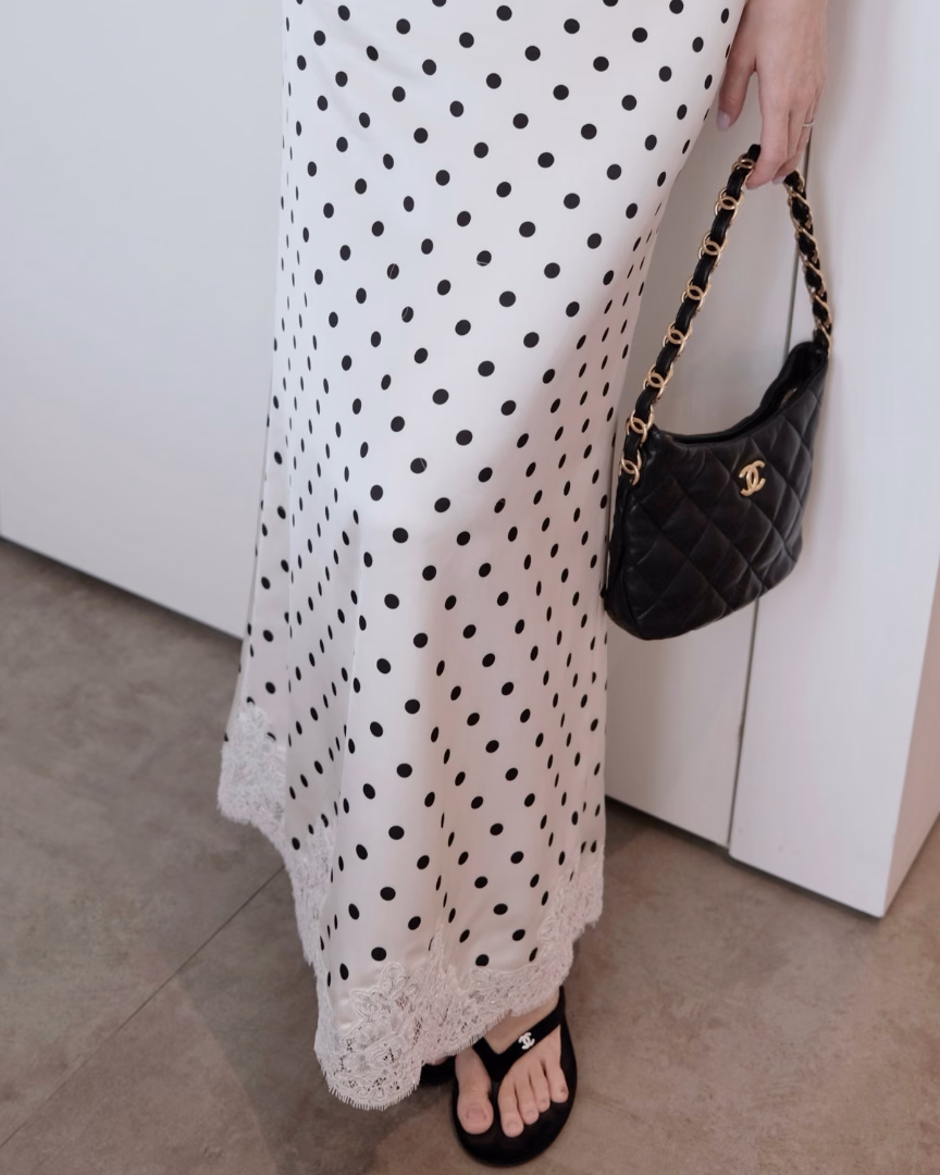 Dara Silk Long Skirt — ảnh 2