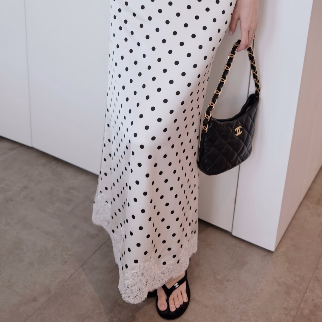 Dara Silk Long Skirt — ảnh 2