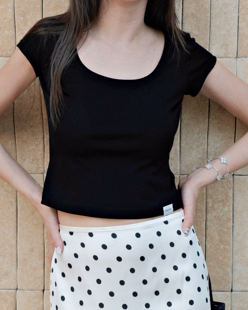 Basic Cotton Crop Top