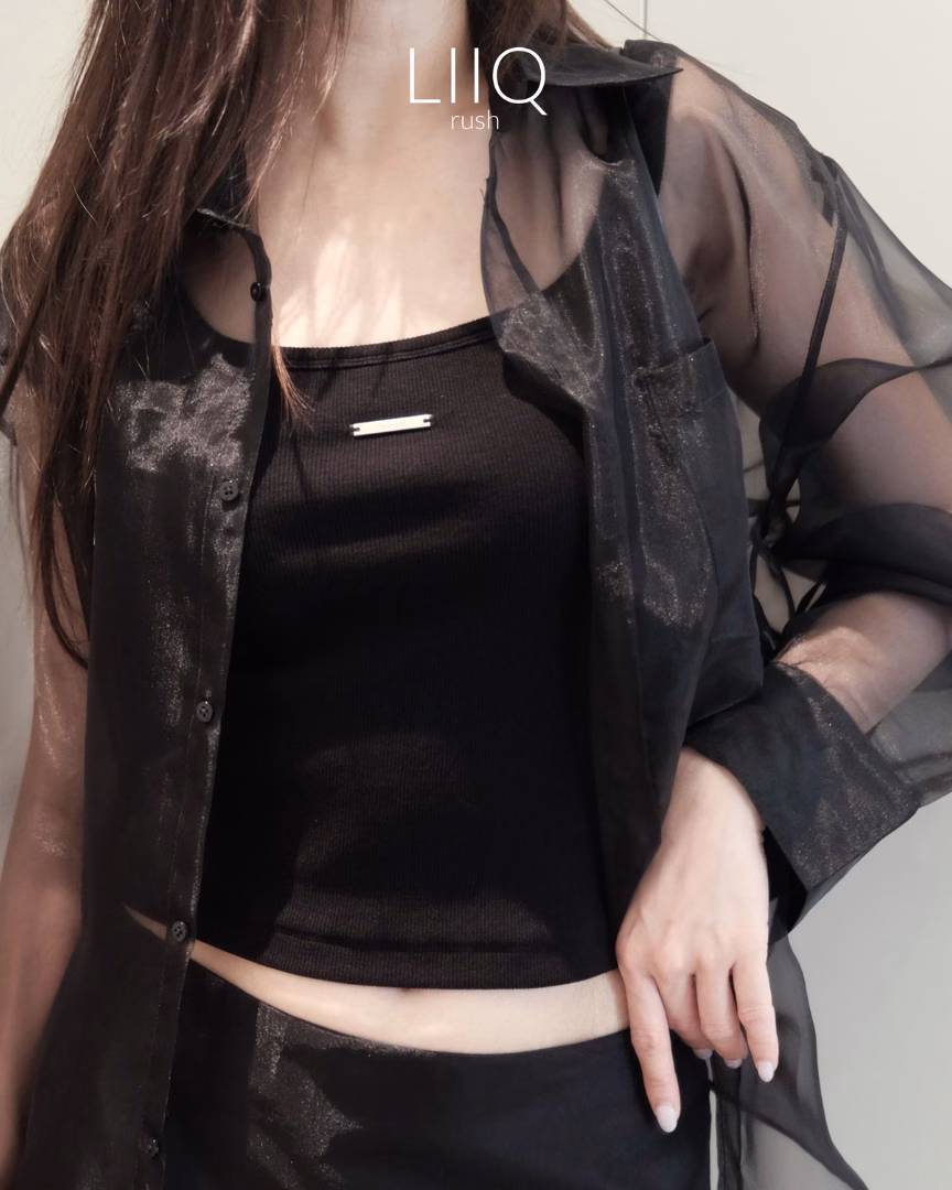 Sophia Organza Oversize Shirt