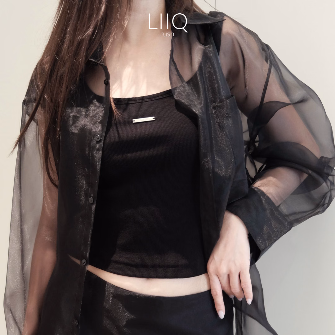 Sophia Organza Oversize Shirt — ảnh 1