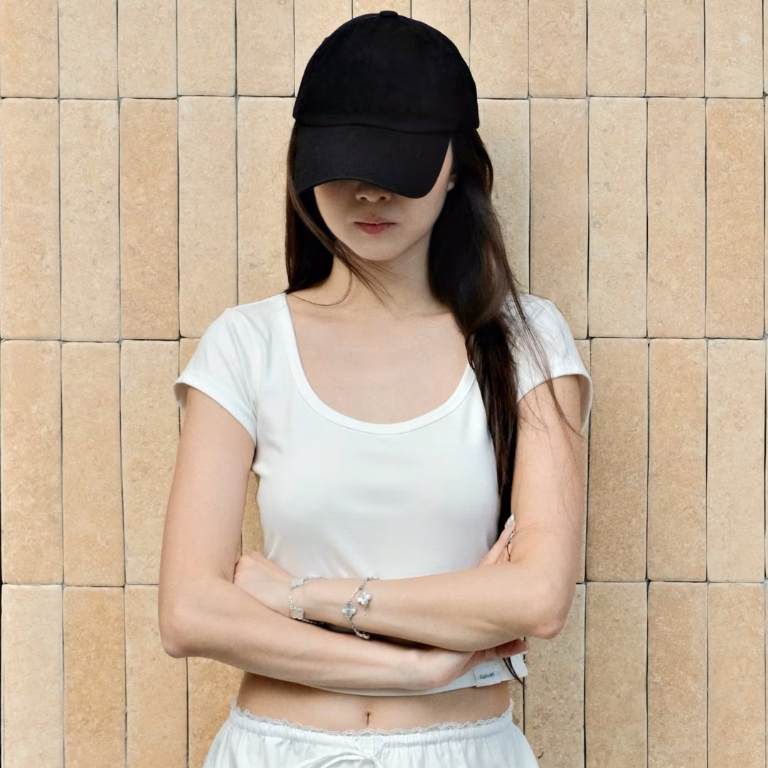 Basic Cotton Crop Top — ảnh 12