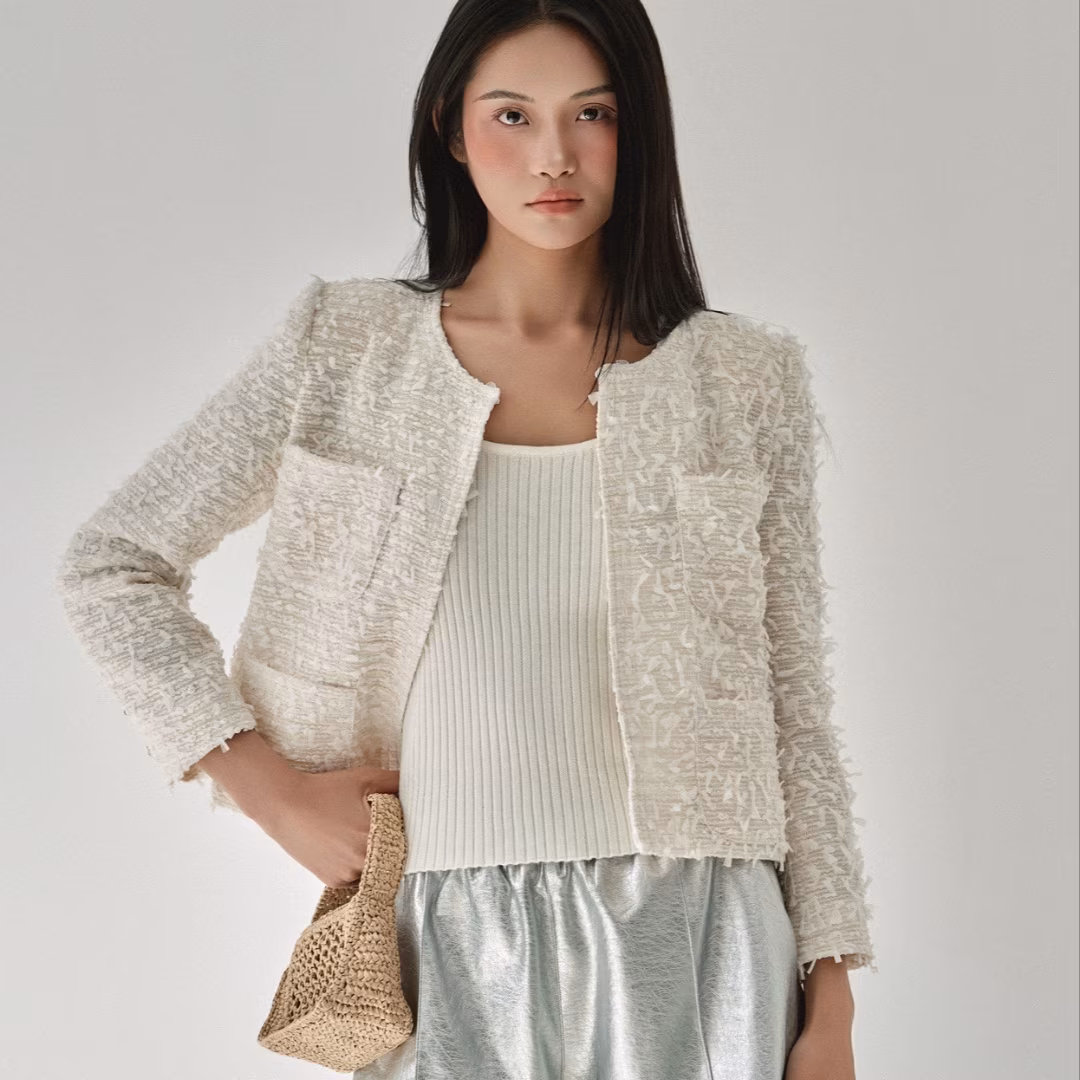Braid Tweed Jacket — ảnh 2