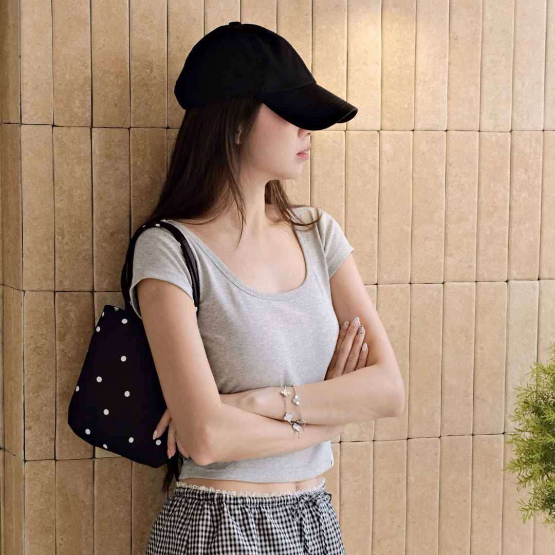 Basic Cotton Crop Top — ảnh 11