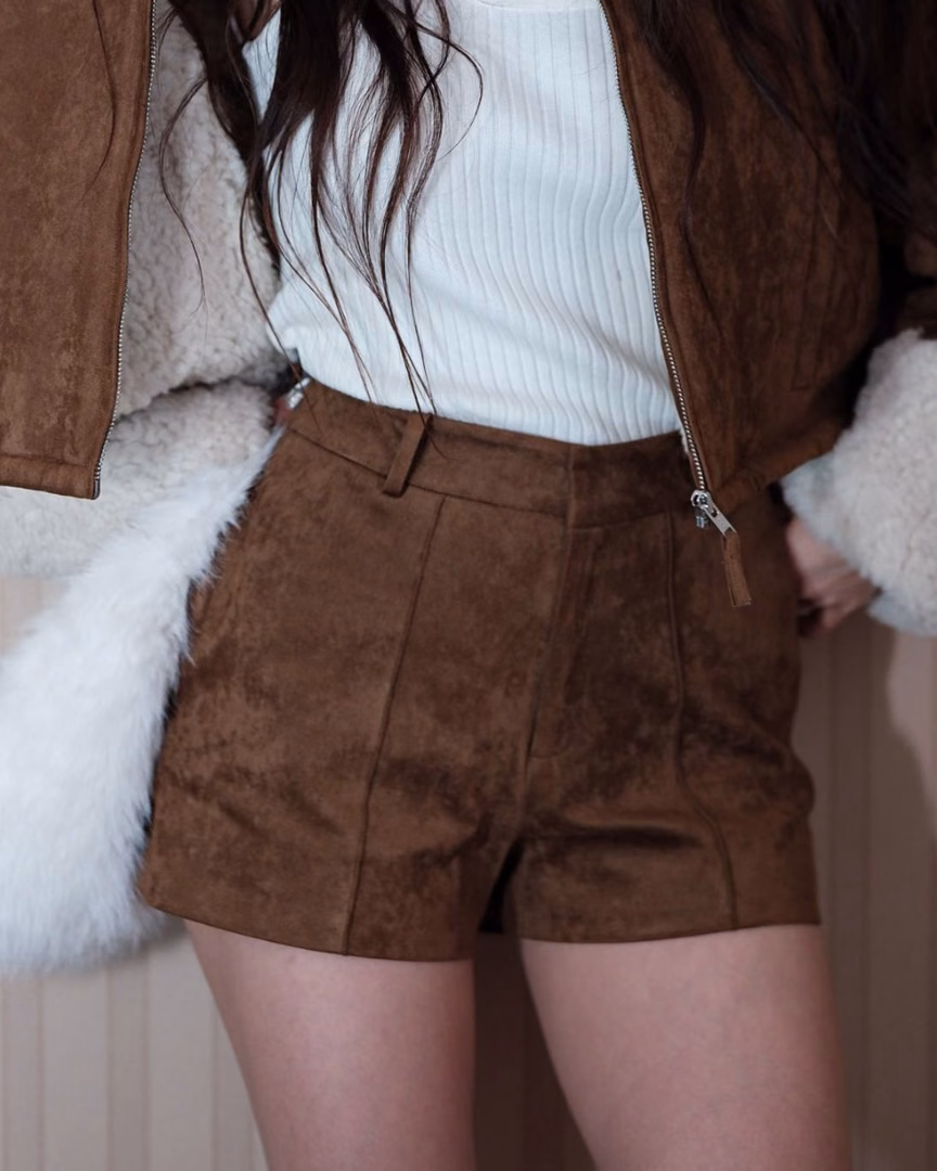 Vicky Velvet Shorts