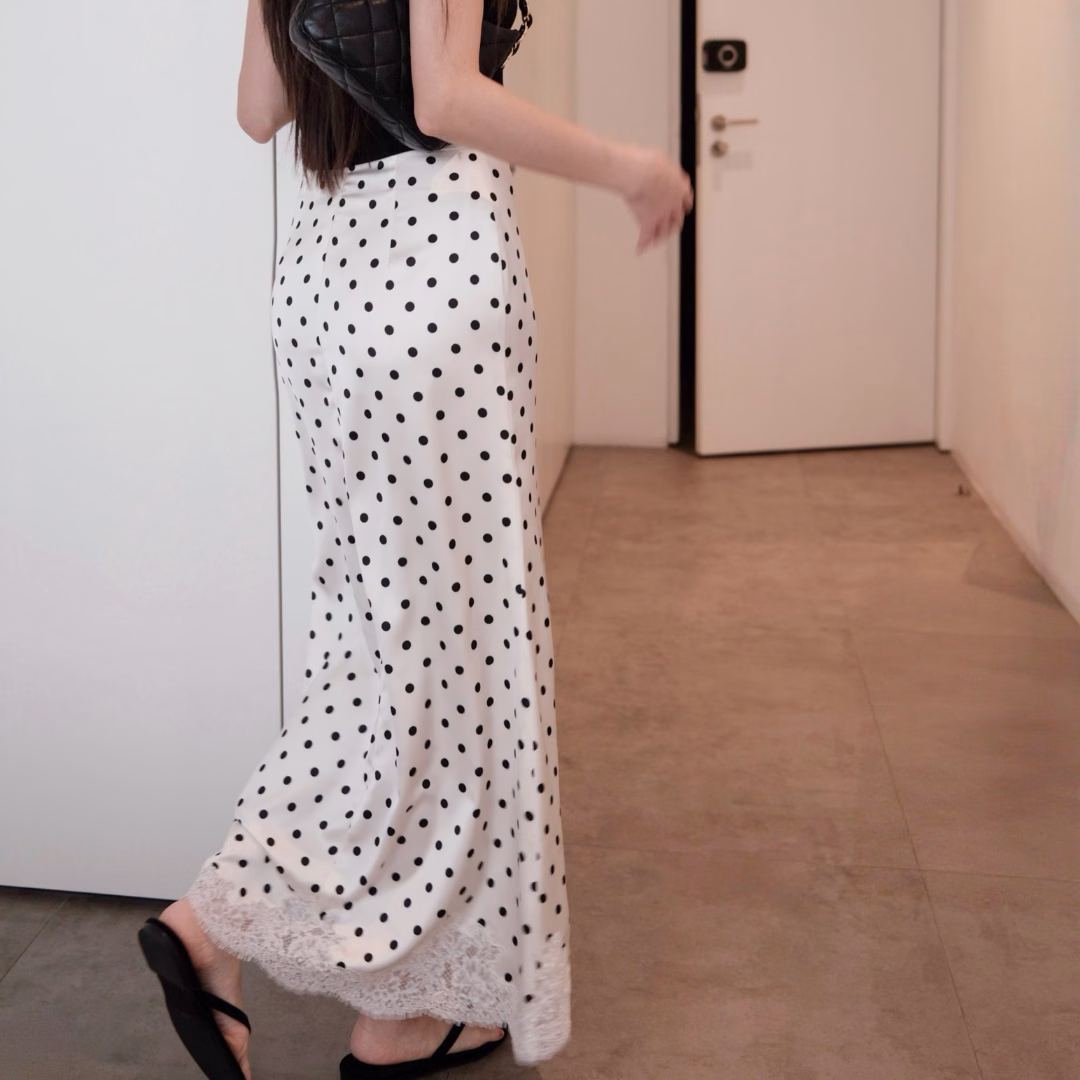 Dara Silk Long Skirt — ảnh 4