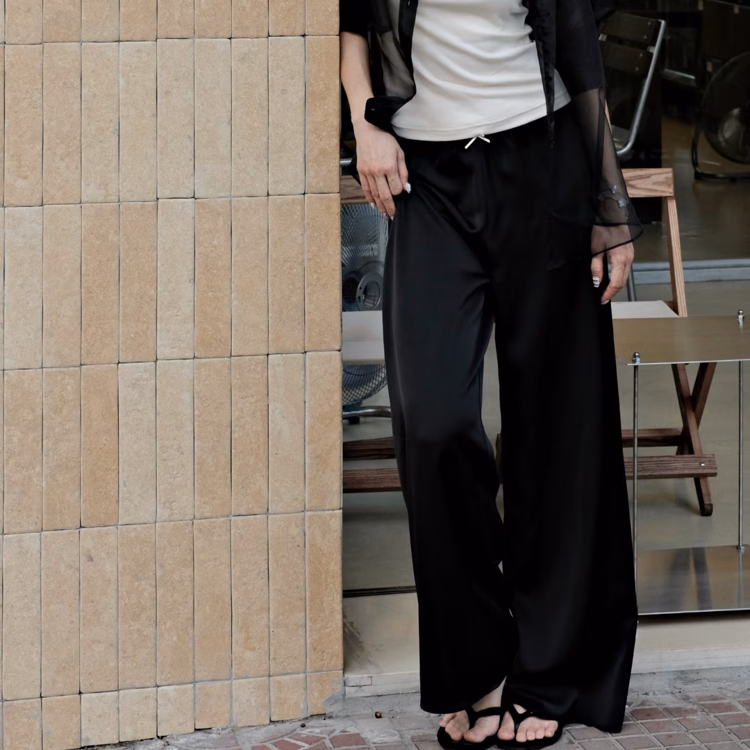 Lace Silk Trouser — ảnh 9