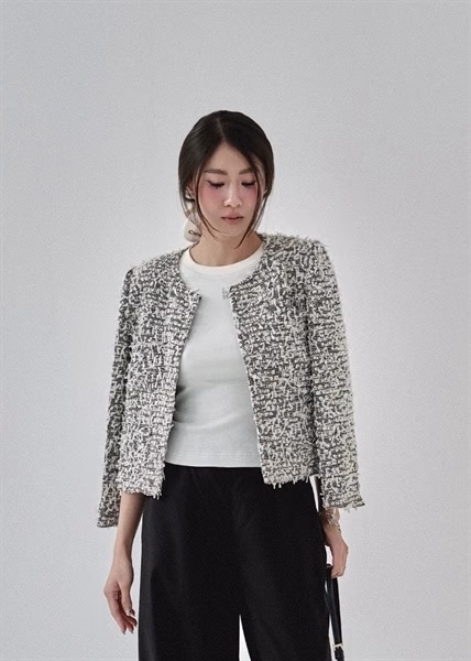 Braid Tweed Jacket — ảnh 3