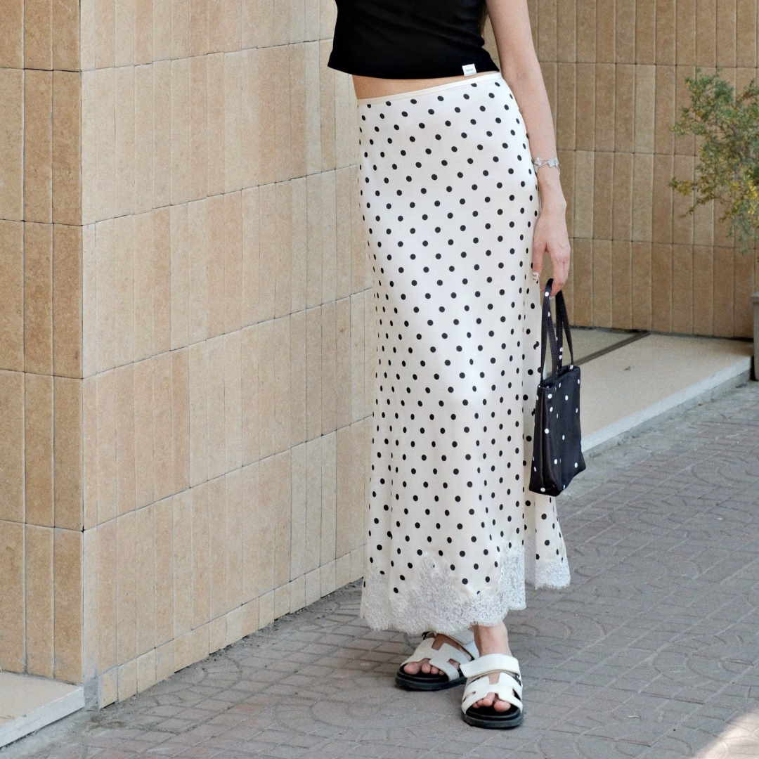 Dara Silk Long Skirt — ảnh 7