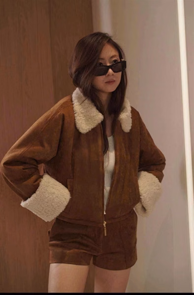 Urban Cowhide Velvet Jacket