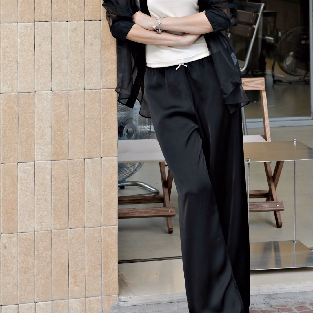 Lace Silk Trouser — ảnh 8