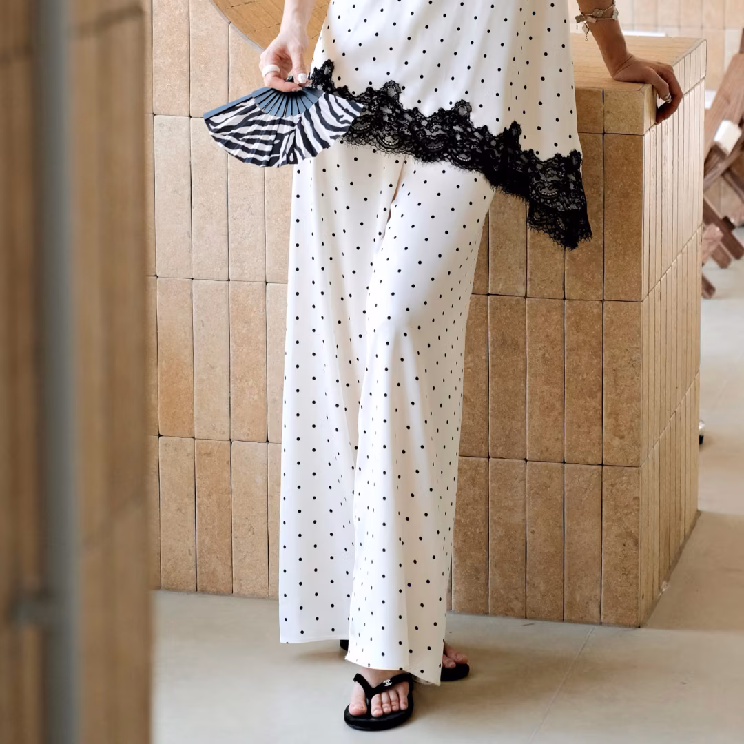Lace Silk Trouser — ảnh 7
