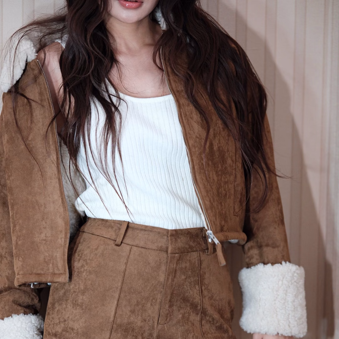 Urban Cowhide Velvet Jacket — ảnh 1