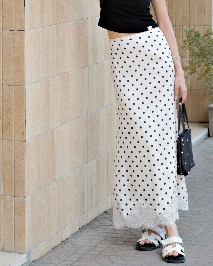 Dara Silk Long Skirt