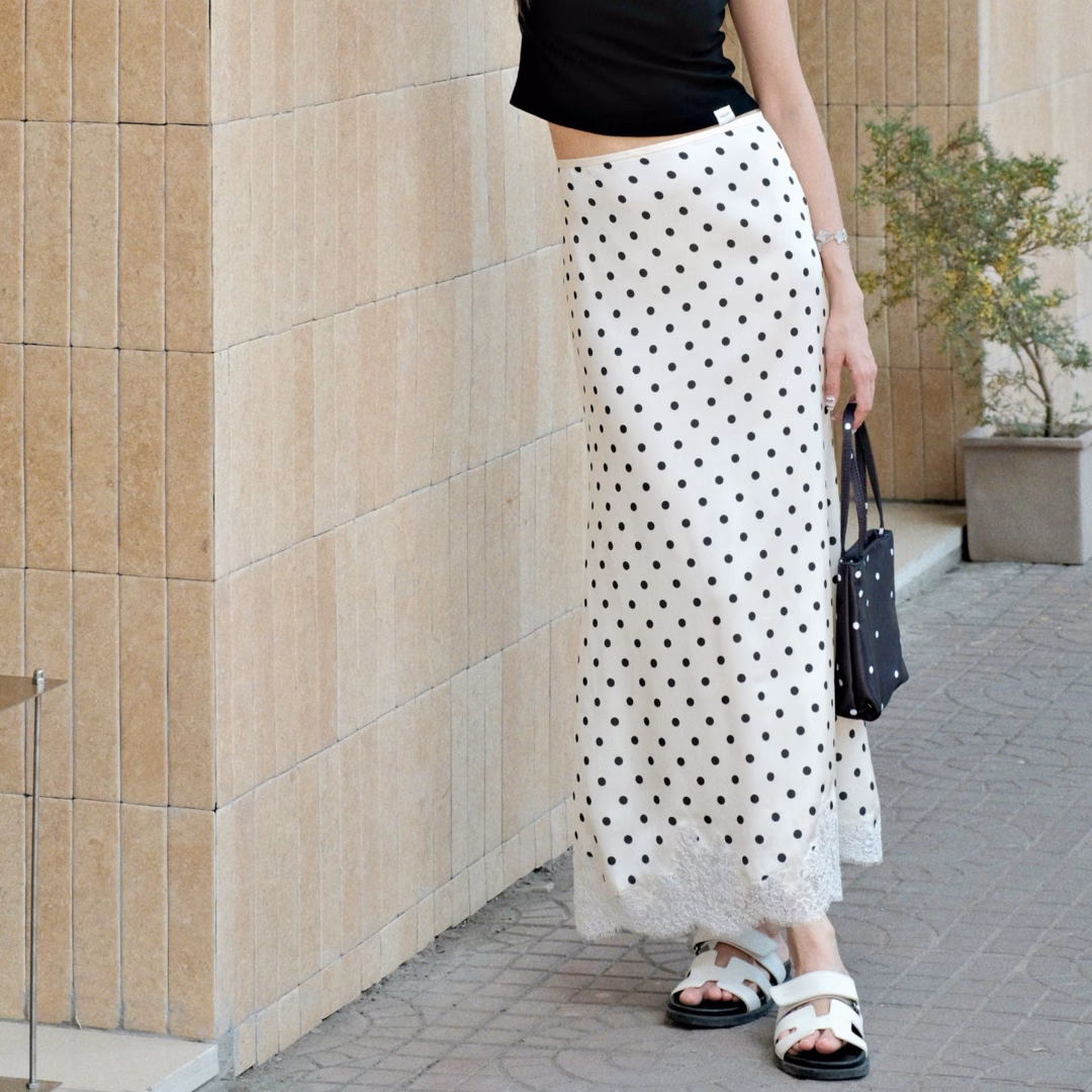 Dara Silk Long Skirt — ảnh 1